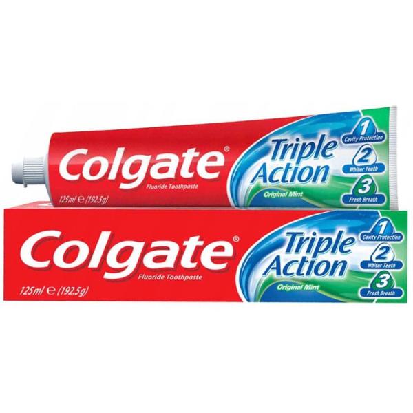 Colgate 125ml triple action pasta do zębów