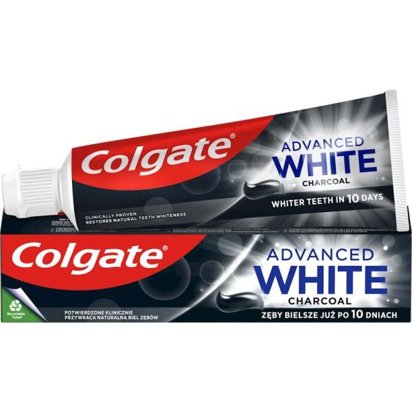 Colgate 75ml Advanced White Charcoal pasta do zębów