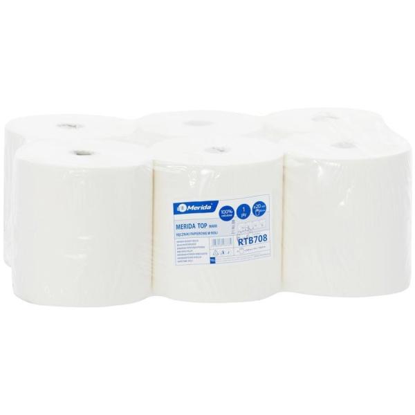 Merida Pakiet ręczniki papierowe 2 zgrzewki + podajnik ręczników CHB101