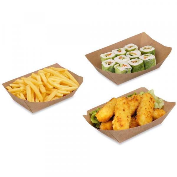 Tacki papierowe Łódki 250szt. BT125CARK
