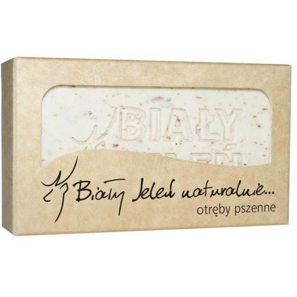 Biały Jeleń naturalne mydło otręby pszenne 100g