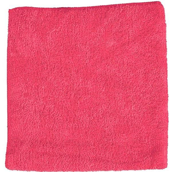 Ścierka z mikrofibry czerwona 40x40 cm