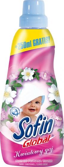 Sofin płyn do płukania 0,75L kwiatowy gaj