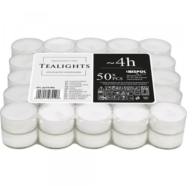 Bispol podgrzewacze bezzapachowe 50 sztuk
