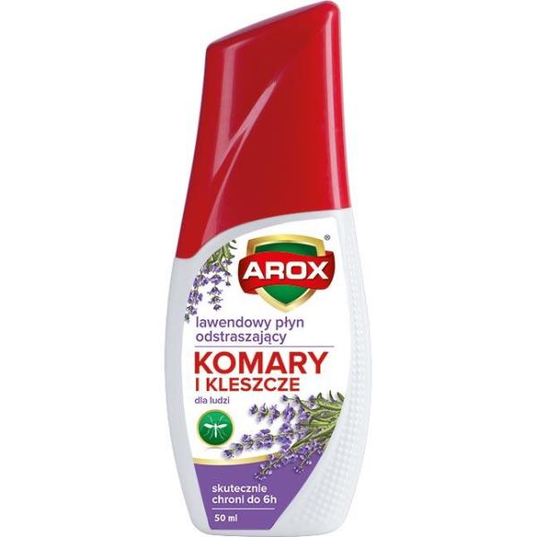 Arox płyn na komary i kleszcze lawendowy 50ml