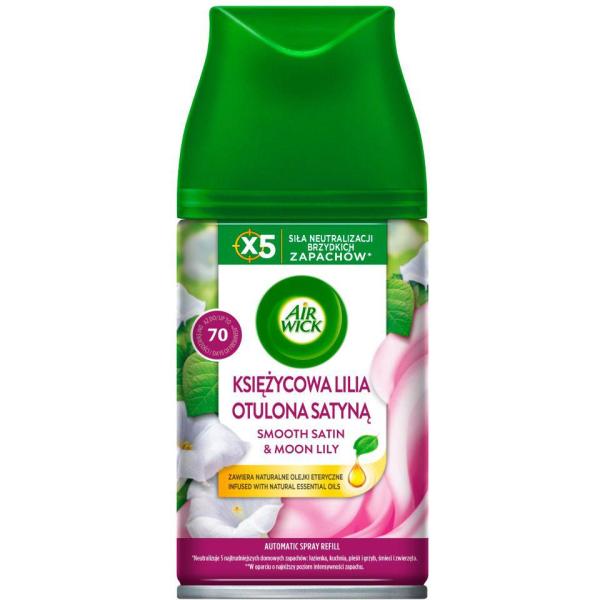 Air Wick freshmatic zapas Księżycowa Lilia Otulona Satyną 250 ml