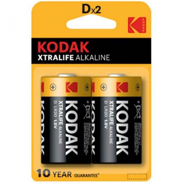 Kodak Xtralife Alkaline bateria Alkaliczna LR20/D 2szt.
