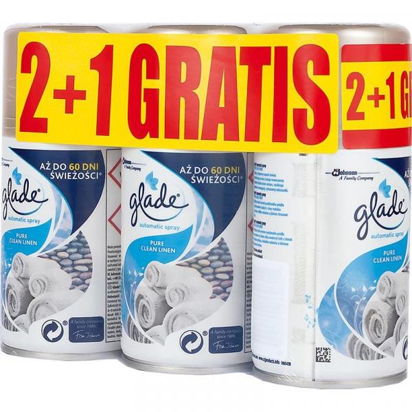 Glade by Brise Duo Automatic zapas Pure Clean Linen
