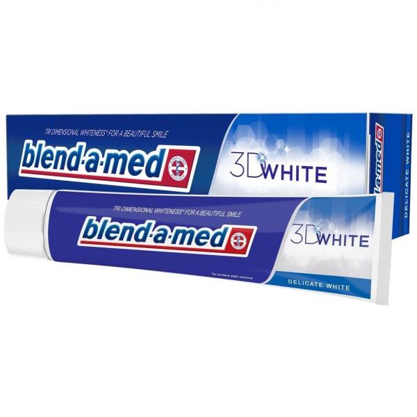 Blend-a-med 3D White 125ml Delicate pasta do zębów
