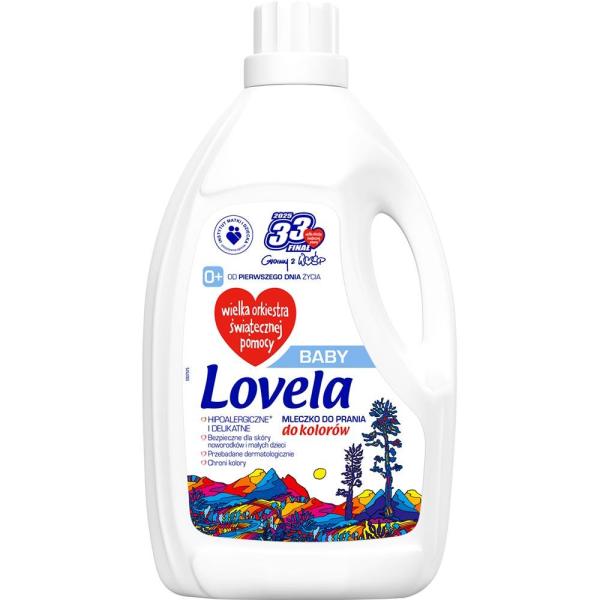 Lovela płyn-mleczko do prania tkanin 2,9L Kolor