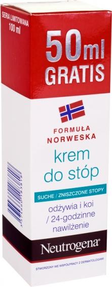 Neutrogena krem do stóp suchych / zniszczonych 100ml