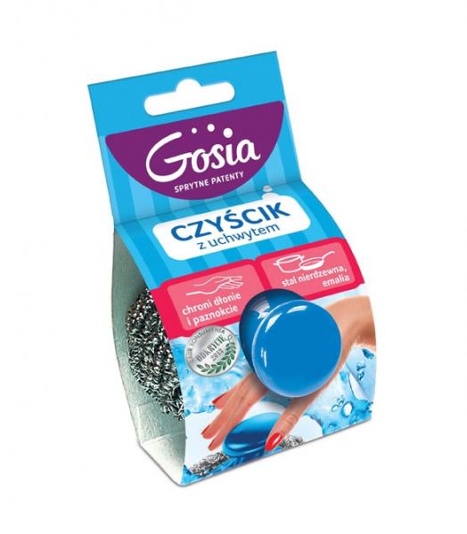 Gosia czyścik spiralny z uchwytem