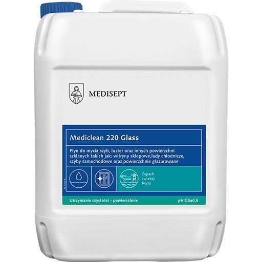 Mediclean 220 Glass płyn do szyb 5L Świeża Bryza