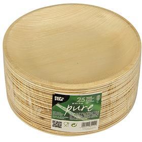 Papstar talerz okrągły 18.5cm 25 sztuk Liść Palmowy
