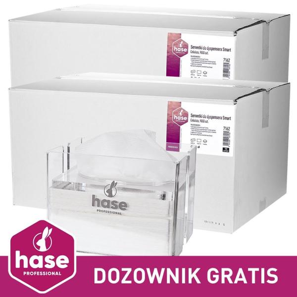 Hase PAKIET 2x serwetki Smart 7162 + podajnik serwetek Smart 7179 