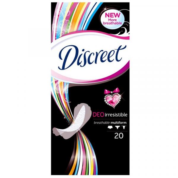 Discreet wkładki higieniczne deo irresistible 20szt