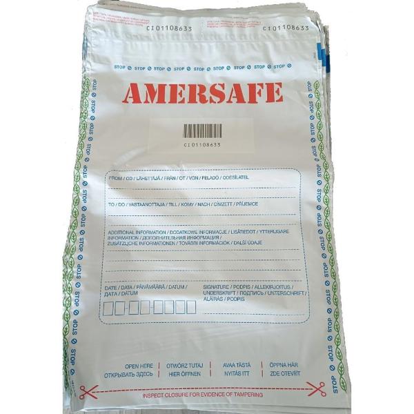 Bezpieczna koperta foliowa C3 325x480mm 50 sztuk Biała
