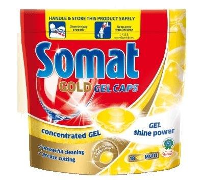 Somat Gold lemon kapsułki do zmywarek 18 sztuk