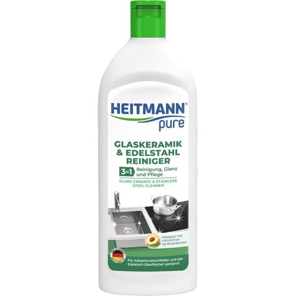 Heitmann Pure mleczko do płyt ceramicznych i stali nierdzewnej 250ml 