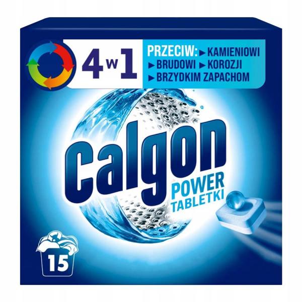 Calgon 4w1 Powerball tabletki do pralki 15 sztuk
