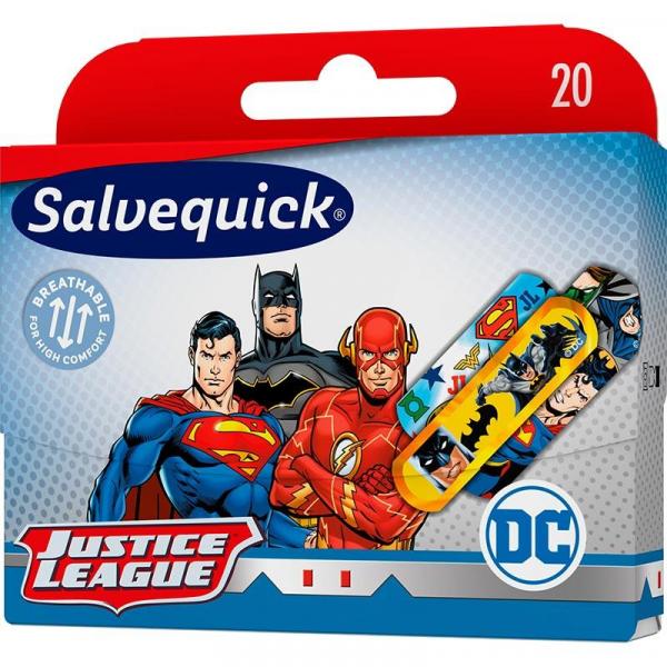 Salvequick Kids Justice League plastry opatrunkowe 20 sztuk