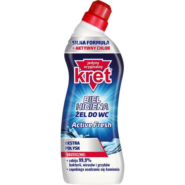 Kret Active Fresh 750 ml - żel do WC
