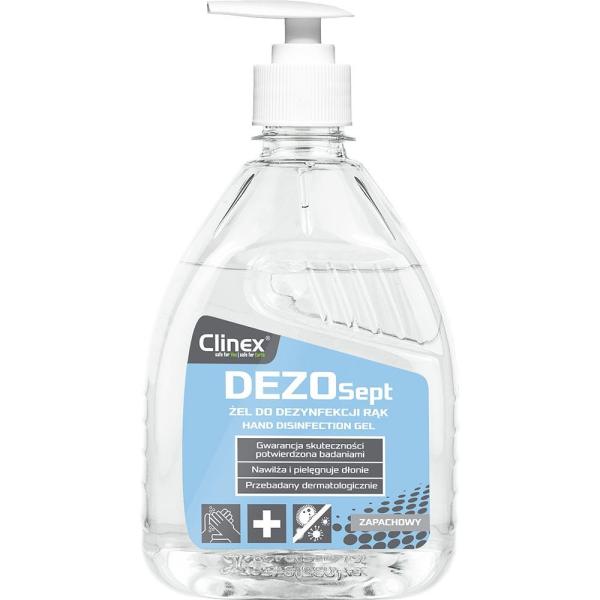 Clinex DEZOSept żel do dezynfekcji rąk z pompką 500ml
