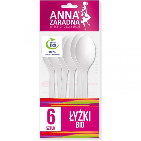 Anna Zaradna łyżki jednorazowe 6szt.
