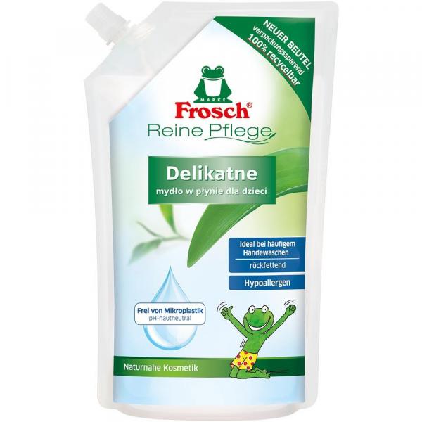 Frosch Sensitive mydło w płynie 500ml zapas
