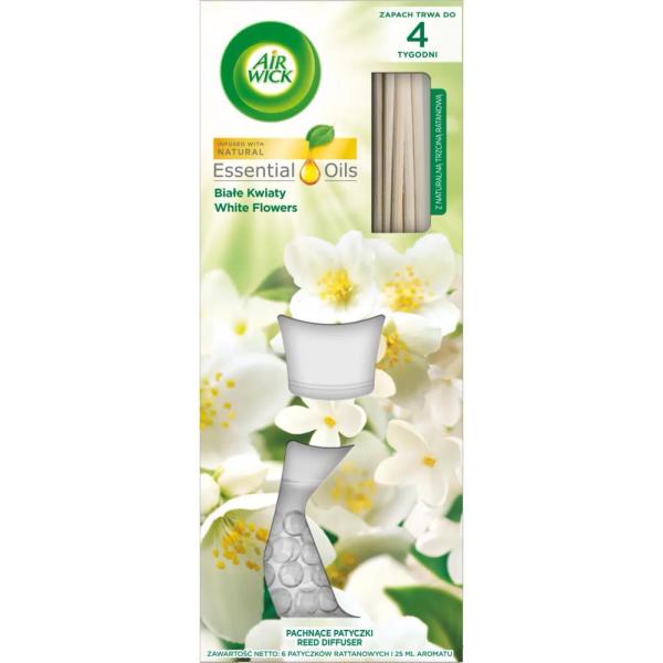 Air Wick patyczki zapachowe Białe Kwiaty 25ml