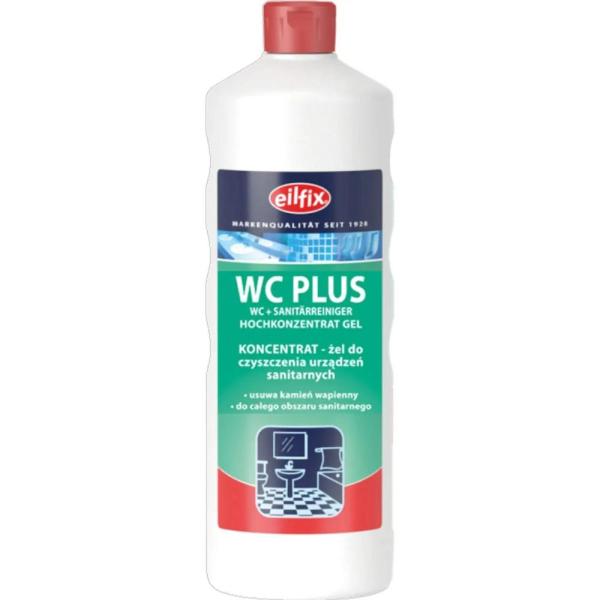 Eilfix WC Plus 1L żel do czyszczenia urządzeń sanitarnych
