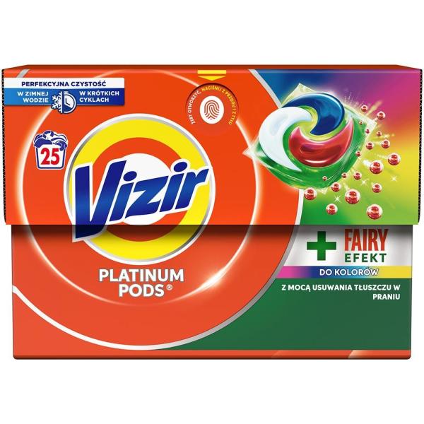 Vizir kapsułki do prania 25 sztuk do kolorów