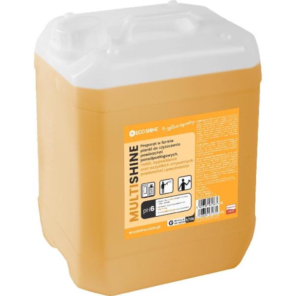 Eco Shine Multishine 5L płyn do czyszczenia powierzchni ponadpodłogowych 