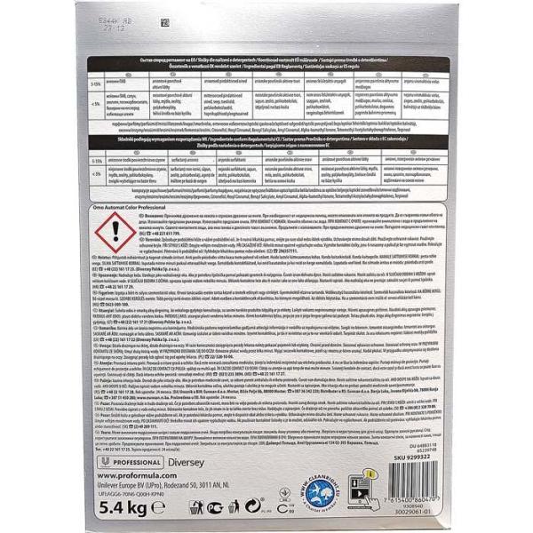 OMO Professional proszek do prania 5,4kg kolor