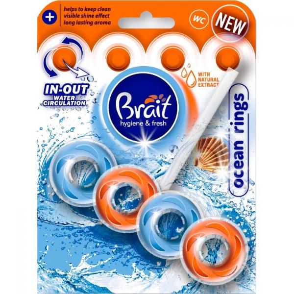 Brait kostka do WC 40g Rings Ocean
