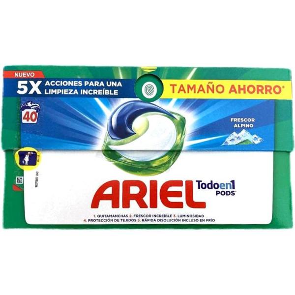Ariel All In 1 Pods kapsułki piorące 40szt Mountain Spring