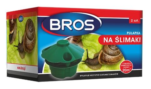 Bros pułapka wyłapująca ślimaki 2 szt.