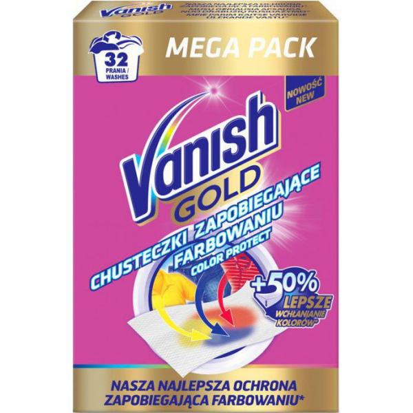 Vanish chusteczki przeciw zabarwianiu 32 sztuki