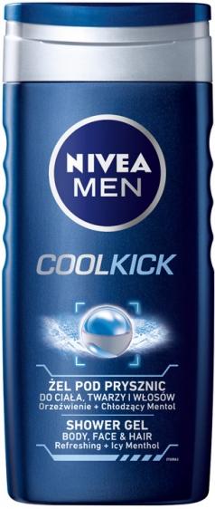 Nivea Men żel pod prysznic Cool Kick 250ml