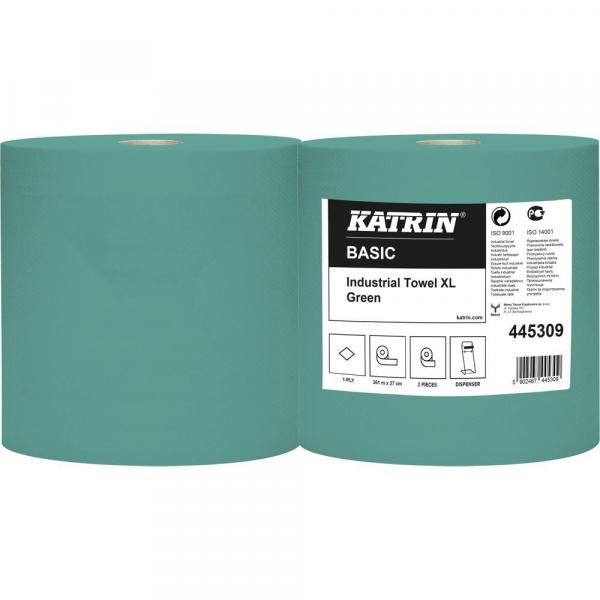Katrin Basic Industrial Towel 445309 XL przemysłowy ręcznik papierowy 360m 2szt.