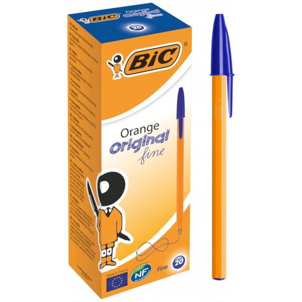 BIC długopis Orange niebieski 20 sztuk
