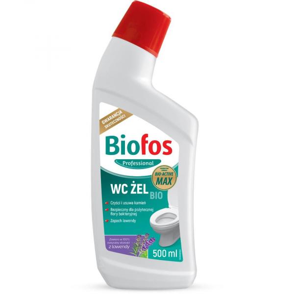 Żel do czyszczenia toalet Biofos Professional 500 ml