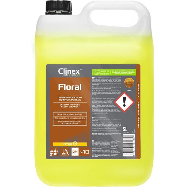 Clinex Floral płyn do mycia podłóg 5L Citro
