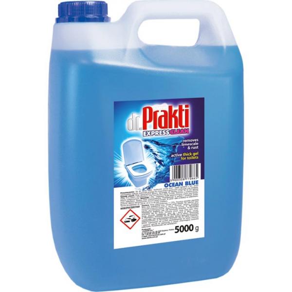 Praktik płyn do WC 2w1 5L Blue Ocean