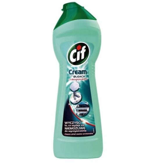 Cif Cream mleczko do czyszczenia 500ml z wybielaczem
