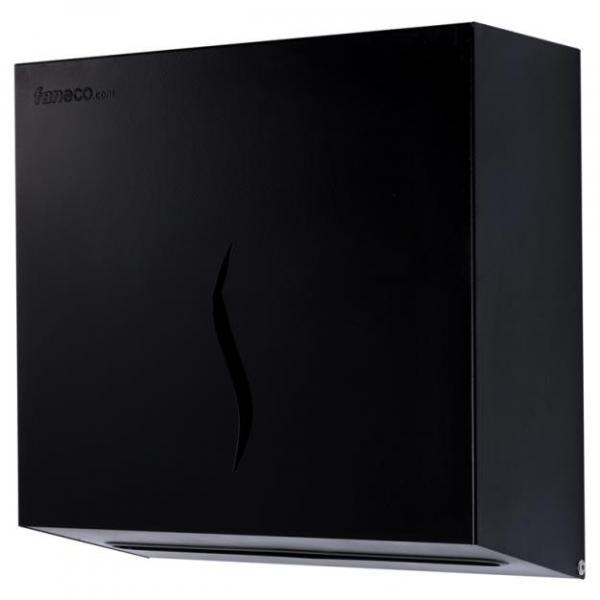 Faneco podajnik ręczników ZZ składanych HIT czarny
