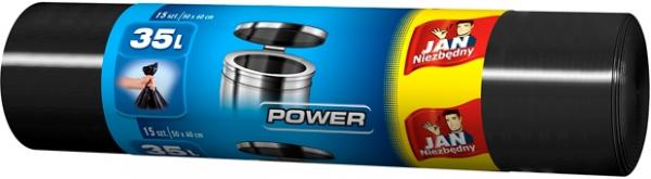 Jan Niezbędny worki LD Power 35L/15szt.
