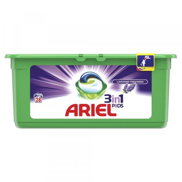 Ariel kapsułki 3w1 28 sztuk Lawenda