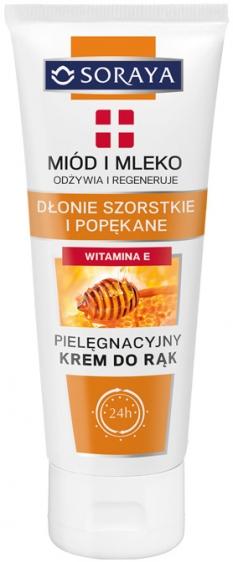 Soraya krem do rąk 75ml z miodem i mlekiem