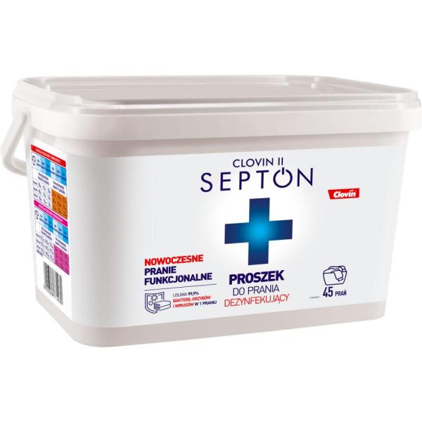 Clovin II Septon proszek do dezynfekcji prania 5,175kg
